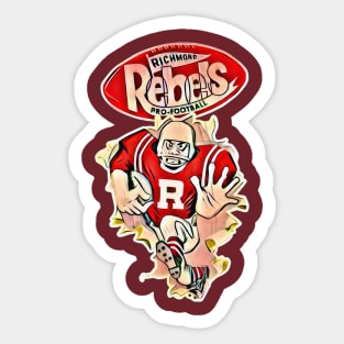 Richmond Rebels Football Sticker